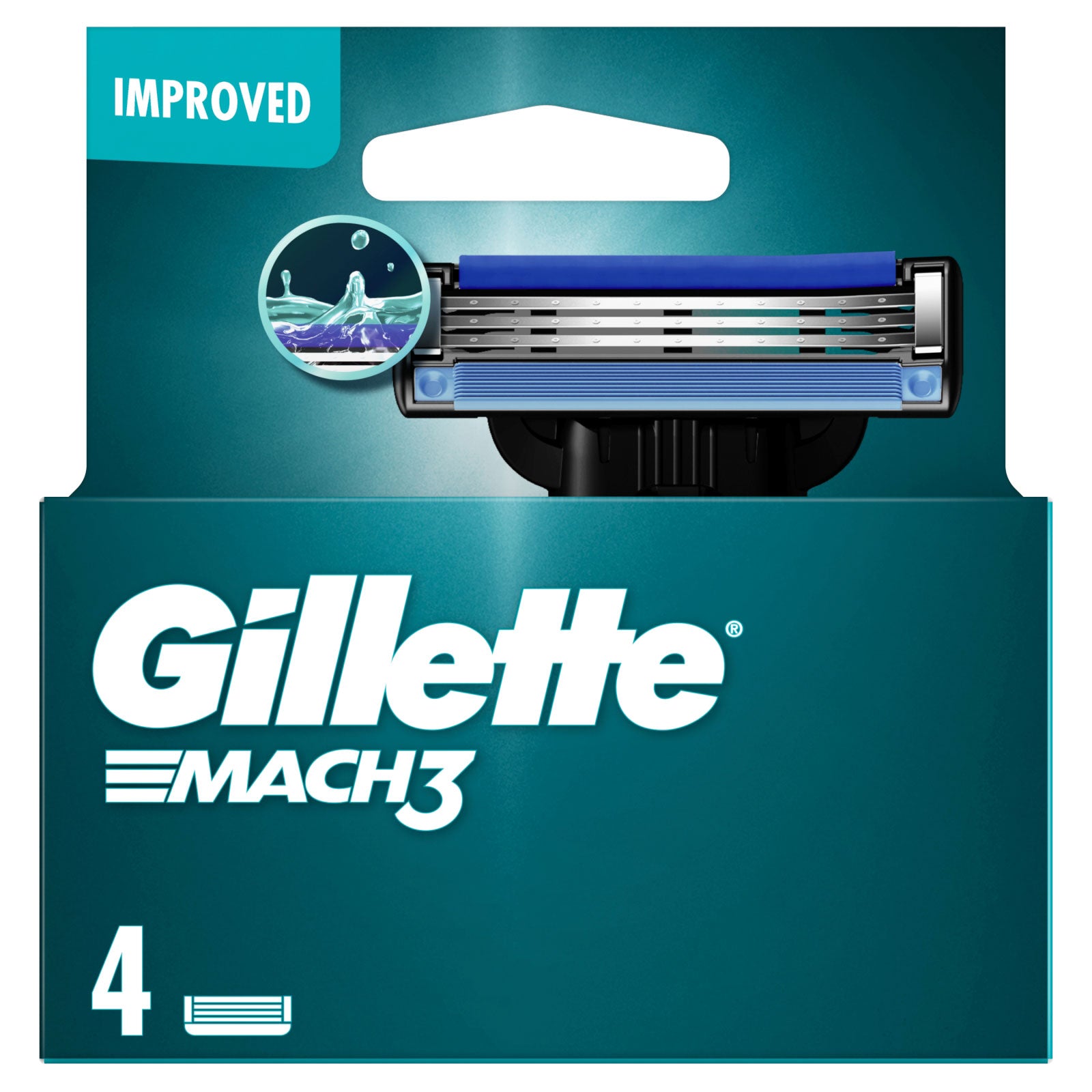 Buy Gillette Mach 3 Men's Razor Blades Refills 4 Pack - Premium Quality Toiletries Online - Product Image Buy Gillette Mach 3 Men's Razor Blades Refills 4 Pack - Premium Quality Toiletries Online - Product Image